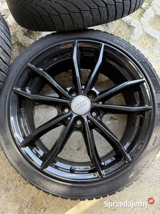 Felgi 18 5x112 z ładnymi zimowkami Brzana