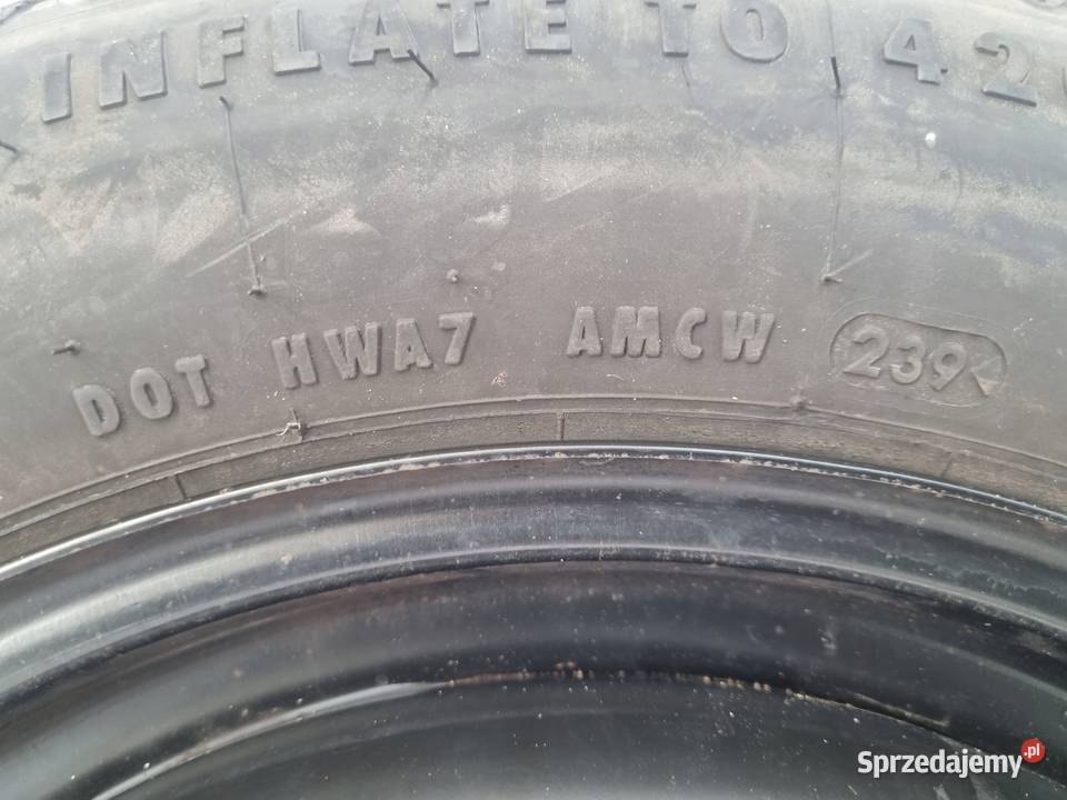 KOŁO DOJAZDOWE Volvo S40 I V40 I 12590 R15 Samochodowe Chełm sprzedam