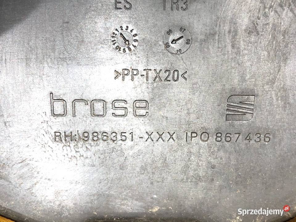 PODNOŚNIK SZYBY PRAWY PRZÓD SEAT LEON II sprzedam