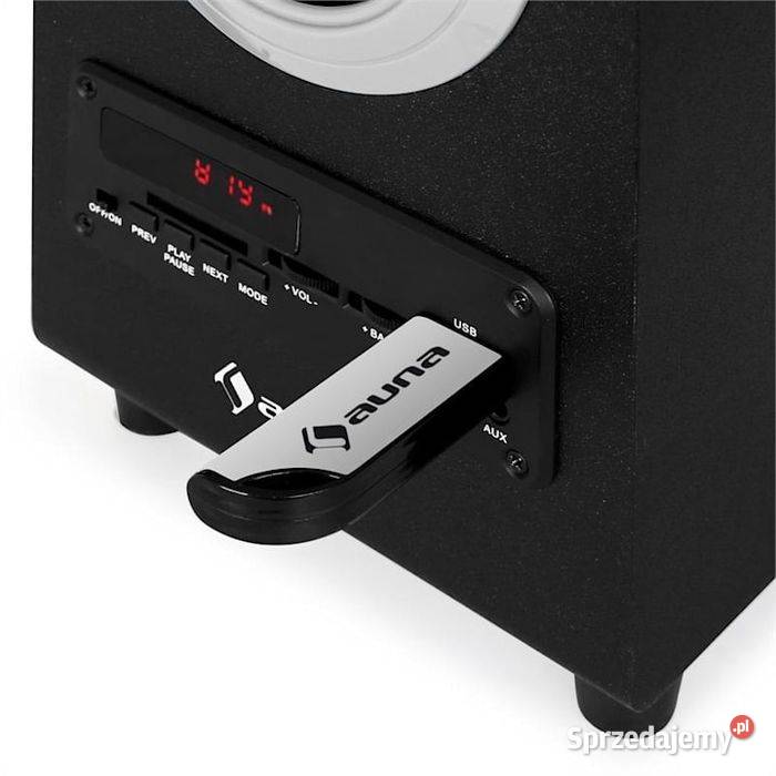 NOWY Głośnik Bezprzewodowy Bluetooth AUNA USB Nowe Bielice