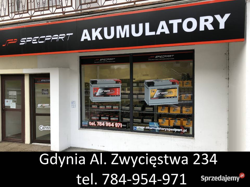 Akumulator GROM MARINE 100Ah 750A M31DC osobowe Gdynia