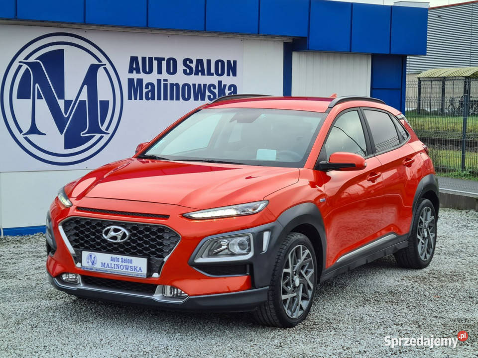 Hyundai Kona Navi Kamera HeadUp PDC Półskóry Led VAT marża
