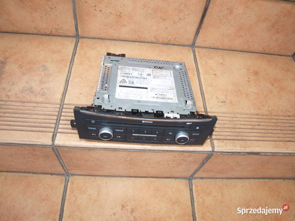 Renault Koleos radio CD bluetooth 2008 2015r osobowe Wyposażenie wnętrza Kalisz