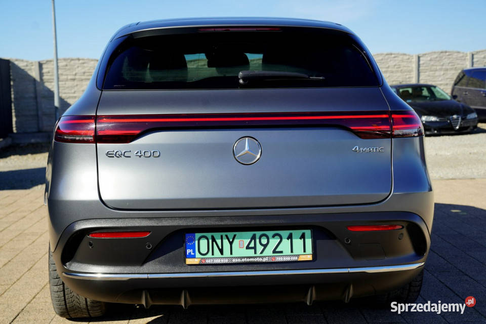 Mercedes EQC AMG skora kamery 360 nawi PANORAMA Motoryzacja