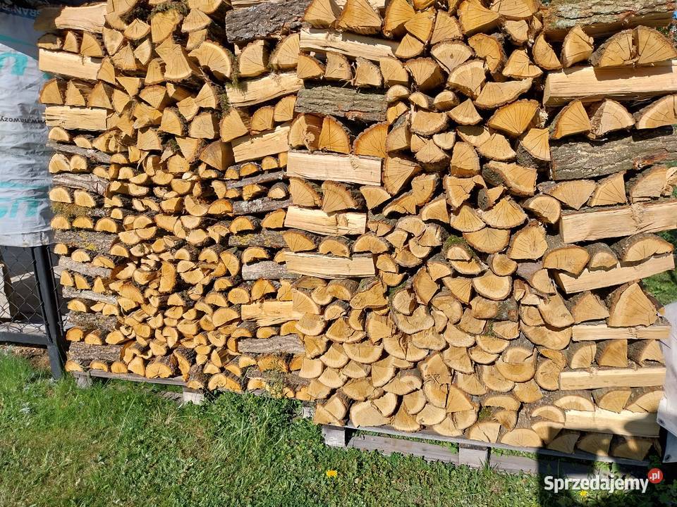 drewno do kominka opałowe liściaste Węgrów sprzedam