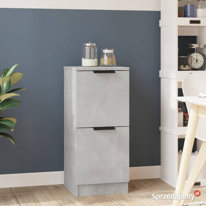 Szafka szarość betonu 30x30x70 materiał Warszawa