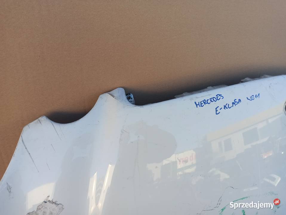 MERCEDES EKLASA W211 MASKA POKRYWA SILNIKA lubuskie Bieleń
