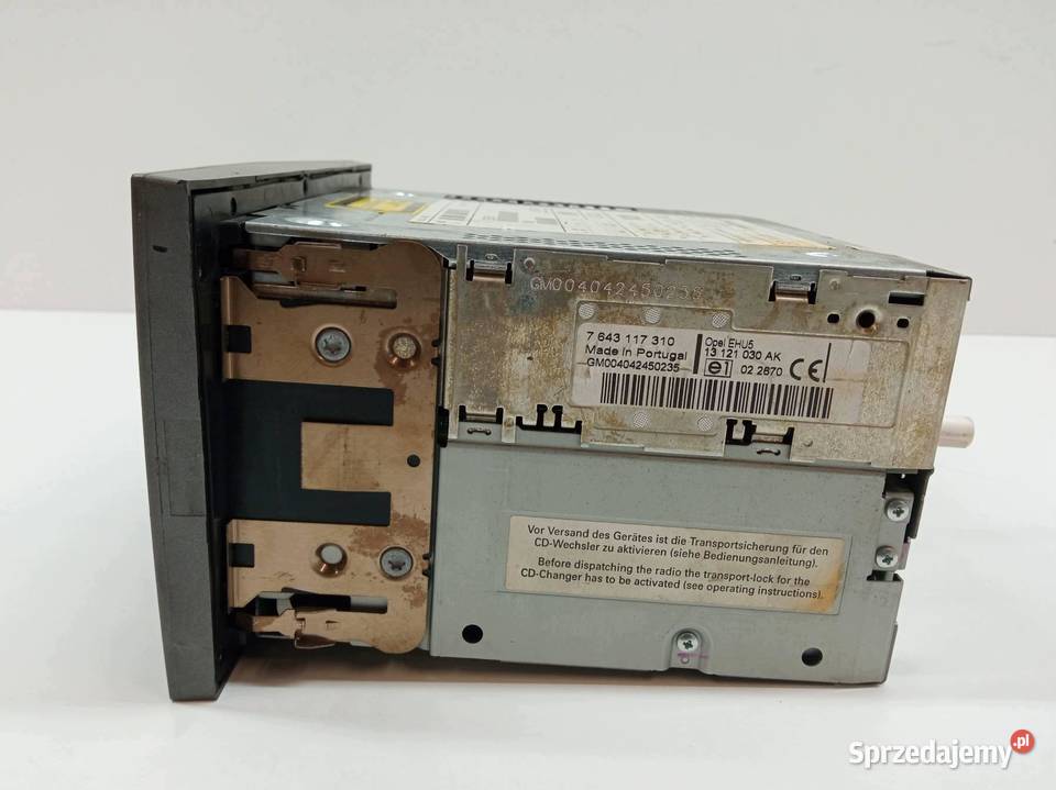 RADIO 13121030 Opel Astra III 20042014 H osobowe Sprzęt audio fabryczny świętokrzyskie