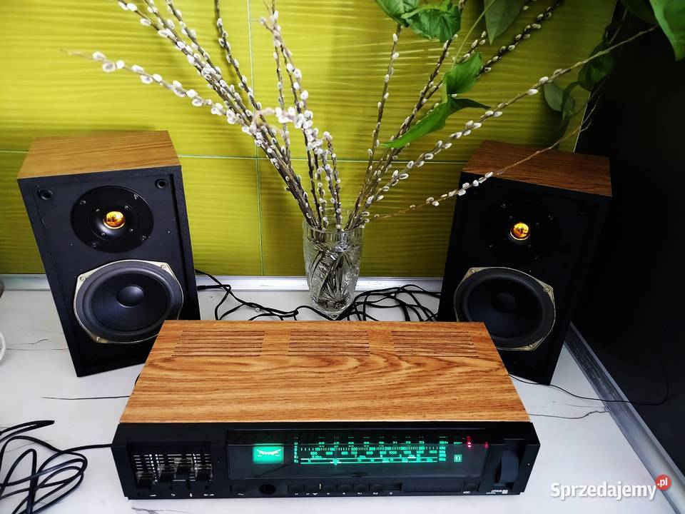 Amator DDS 101 stereo renowacji plus kolumny Amplitunery