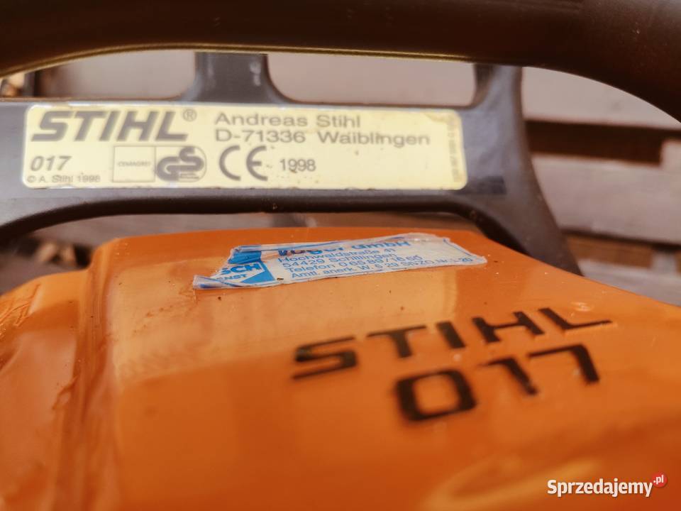 Sthil 017 piła spalinowa oryginał z 1998r super Sandomierz