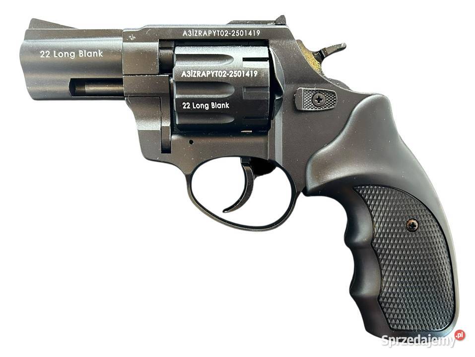 Rewolwer hukowy ZORAKI 6mm CZARNY 100 naboi LONG Poznań sprzedam