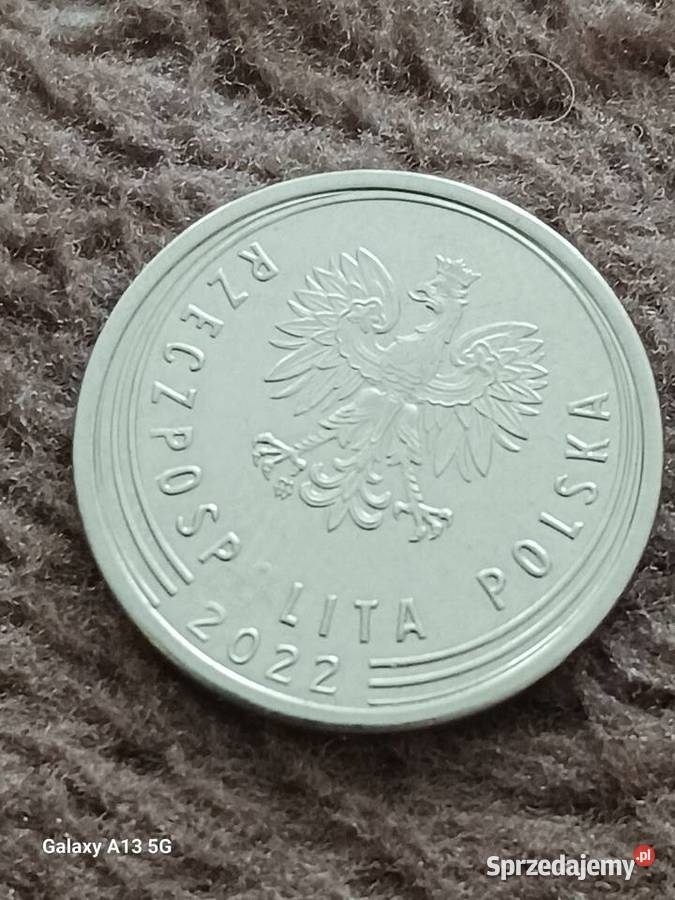 1 Złoty 2022 r Destrukt menicy wielkopolskie Konin