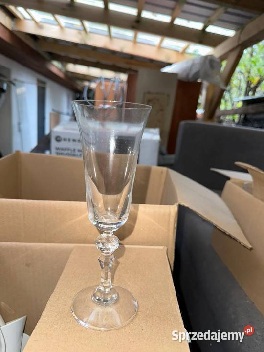 Lampki kieliszki do szampana 5 sztuk wszystkie