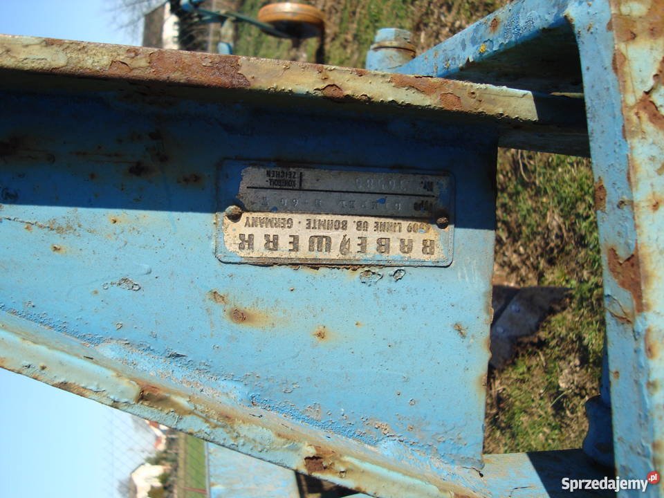 pług 6 skibowy podorywkowy rabe werk Szczedrzyk