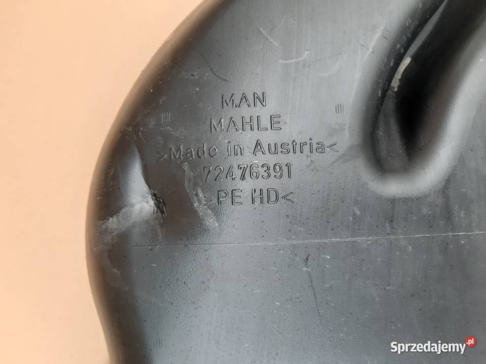 MAN TGL TGS KOMIN WLOT POWIETRZA RURA 72476391 ciężarowe Trzciel