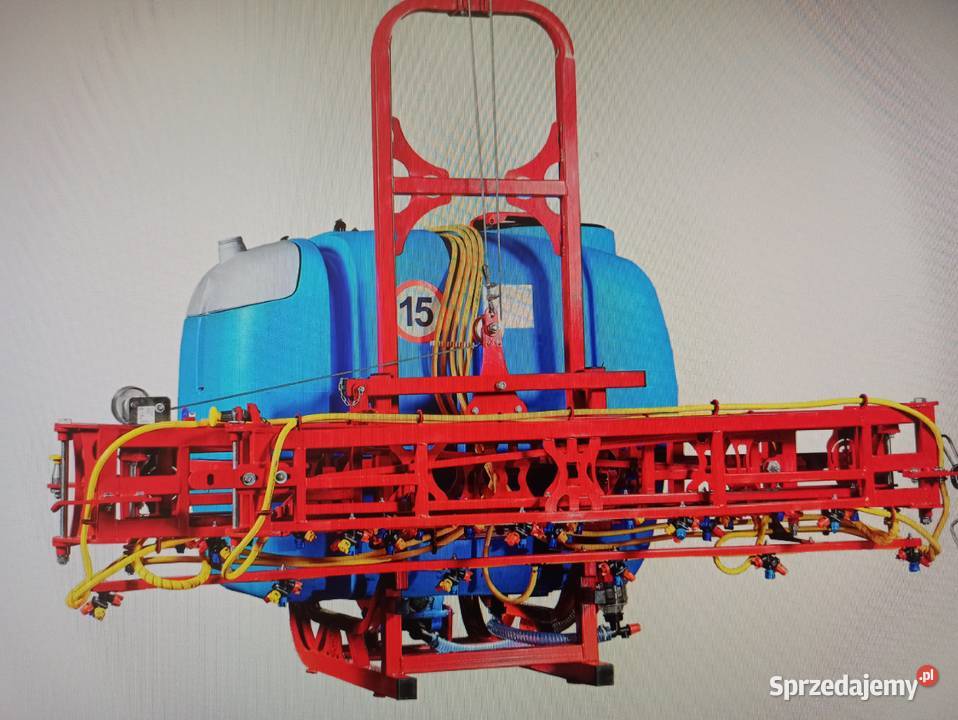 Opryskiwacz 600 litrów 15 metrów 5 lat Atest RSM #22/2023