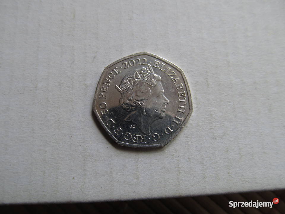 50 pensów 2022r okolicznościowa stan 1 Lublin sprzedam