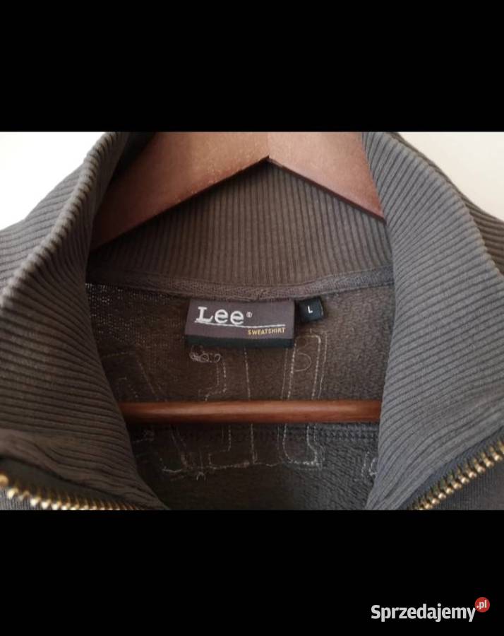 Bluza Lee ZipUp lata 9000 zgniła zieleń rozmiar śląskie Katowice