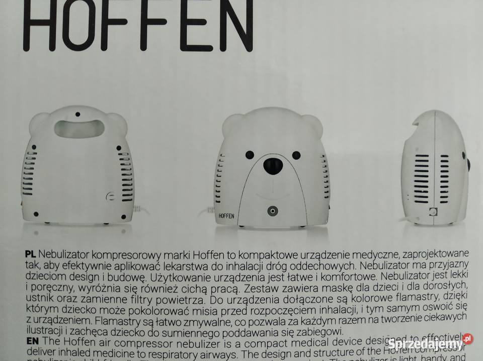 NAJTANIEJ Nebulizator Kompresorowy Inhalator