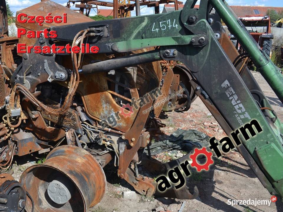 Fendt 312 Vario części skrzynia biegów zwolnica Byków