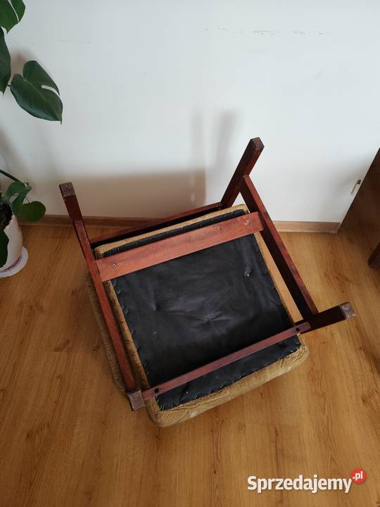 Fotel klubowy PRL do odświeżenia renowacji 2 Toruń