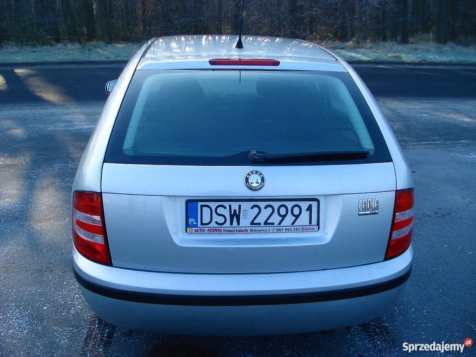 Skoda Fabia Kombi 2006r 14TDI Lift Bogata Wersja Zarejestrowany w Polsce Jelcz-Laskowice