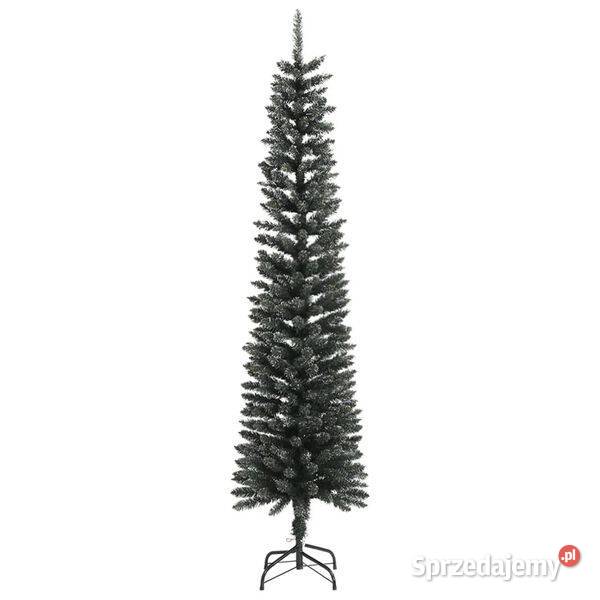 vidaXL Sztuczna smukła choinka ze stojakiem Boże Narodzenie Warszawa sprzedam