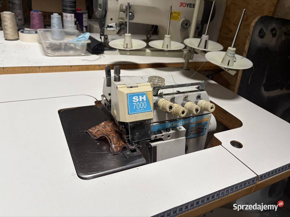 Overlock Kingtex 7004 na serwo silniku Łódź sprzedam