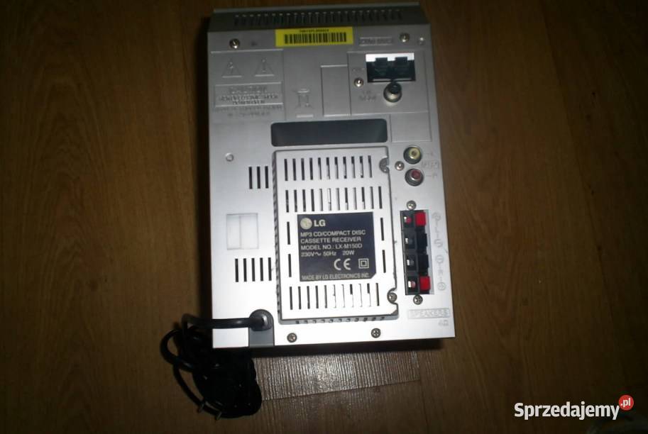 Wieża hifi stereo lg