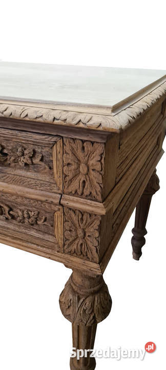 DĘBOWE BIURKO EKLEKTYCZNE Meble Szczecin sprzedam