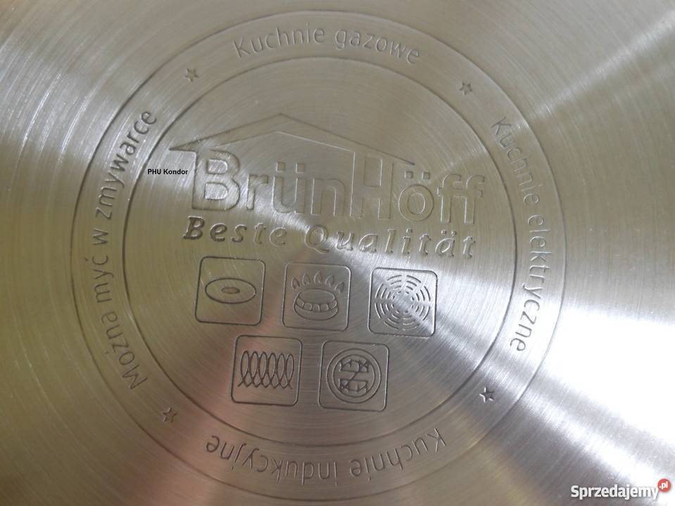 DUŻY Szeroki Garnek 20L ze Stali Nierdzewnej mazowieckie sprzedam