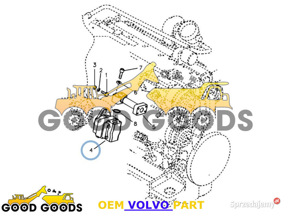VOLVO POMPA HYDRAULICZNA 14524186 Układ hydrauliczny mazowieckie sprzedam