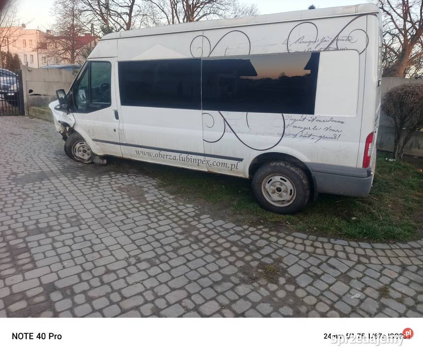 Ford transit 2010 uszkodzony diesel Bytom