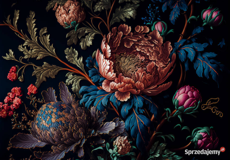 Tapeta fototapeta Kwiaty 3D