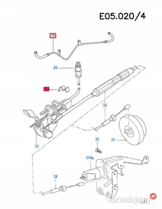 PRZEWÓD PALIWA FORD ESCORT 9501 18 1067451 lubelskie