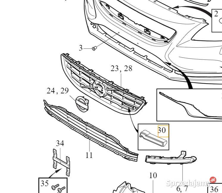 VOLVO V40 znaczek atrapy grilla przod logo Bielany Wrocławskie