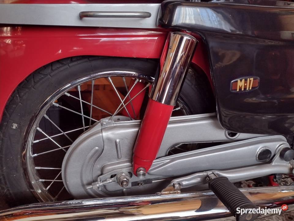 Sprzedam motocykl Gazela metalic Czerwienne