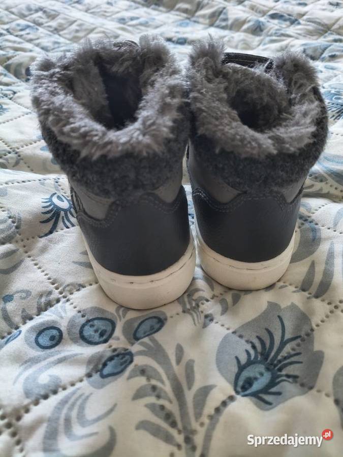 Buty zimowe dziecięce ocieplane szare Cool Club Szczecin