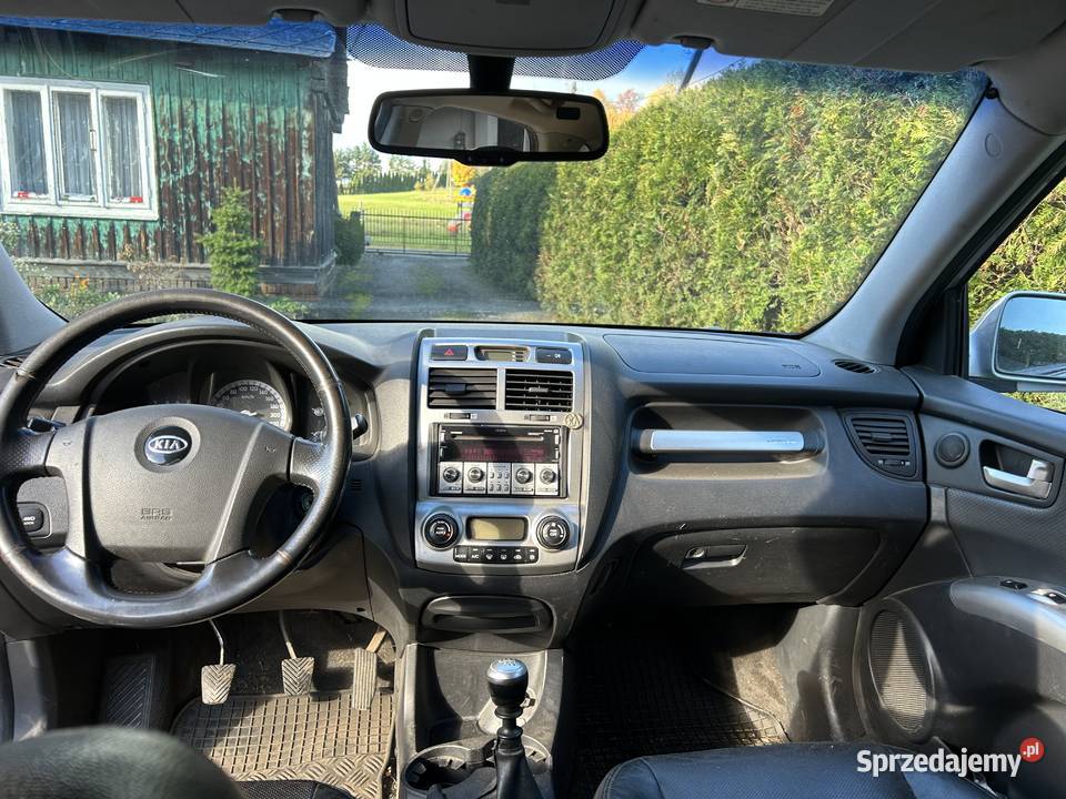 Kia Sportage 20 CRDi 140 4x4 2007 Skóra Klima garażowany Lelów sprzedam