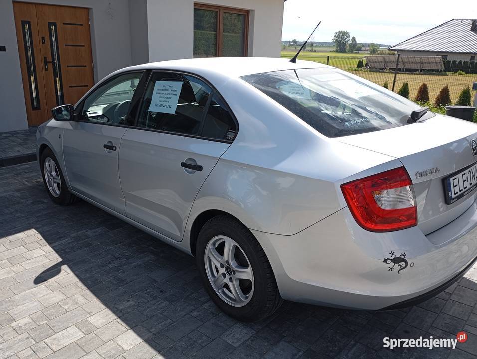 Skoda Rapid 2015r 12 TSI Benzyna Salon Polska Łęczyca sprzedam