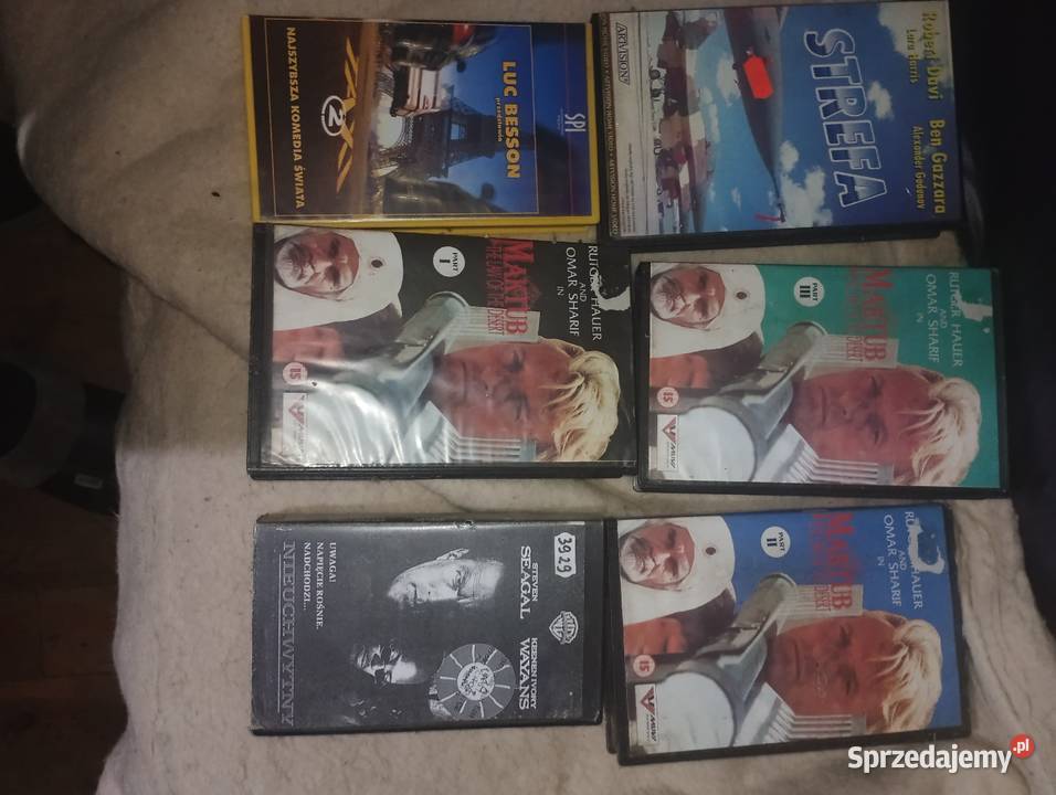 Sprzedam część kolekcji Filmy Kiełpin