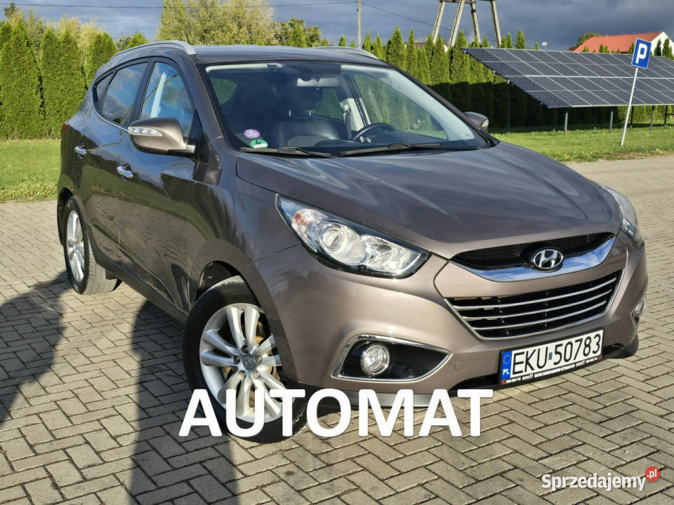 Hyundai ix35 20Benz DOHCAutomatSerwisNaviKamera czujnik deszczu łódzkie Kutno