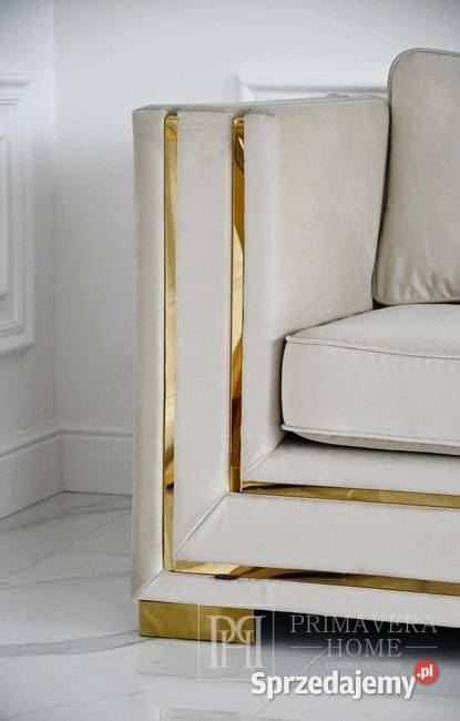 Designerska sofa glamour rozkładana nowoczesna Warszawa