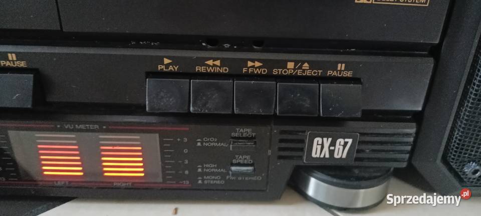 Sharp GX67 radiomagnetofon Sędziszów sprzedam