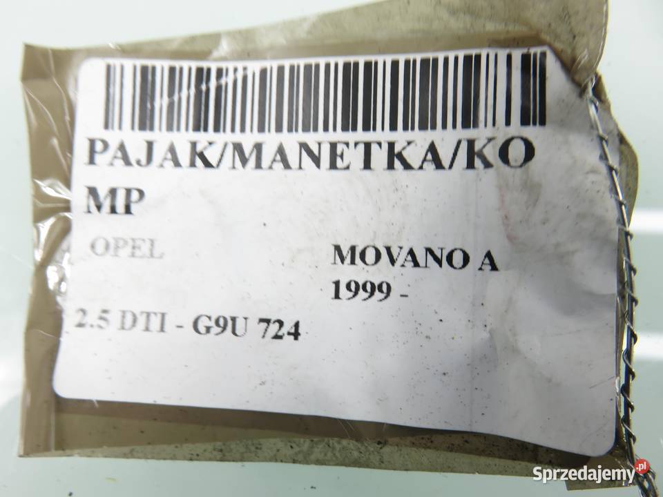 PRZEŁĄCZNIK ZESPOLONY OPEL MOVANO A 1999 małopolskie