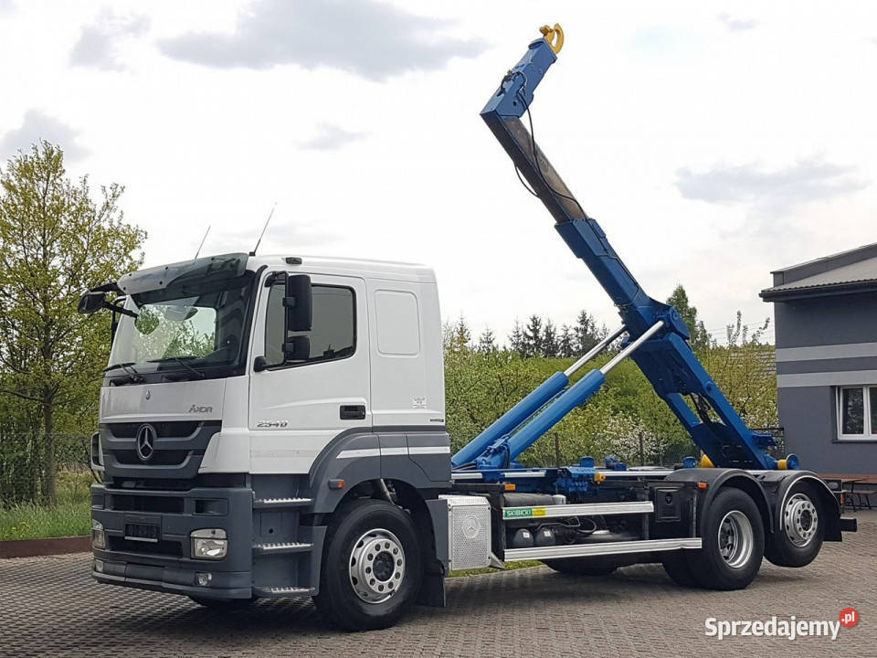 Mercedes AXOR ACTROS 2540 HAKOWIEC 3 OSIE 6x2 Rok produkcji 2013 Poręba
