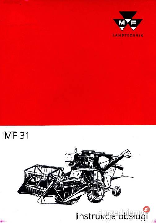 MF 31 Massey Ferguson 30 Instrukcja obsługi Szamotuły