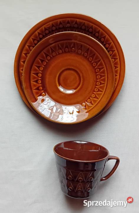 Zestaw śniadaniowy fason Ira Porcelit Chodzież Porcelana i szkło Koźminek