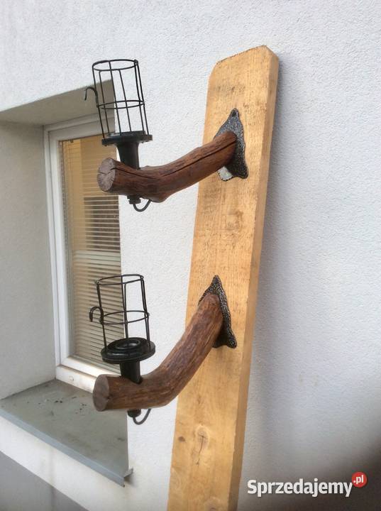 Lampa ścienna Bakelit PRL Słupsk