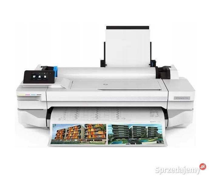 Używany Ploter HP DesignJet T125 24 przeglądzie Gdańsk